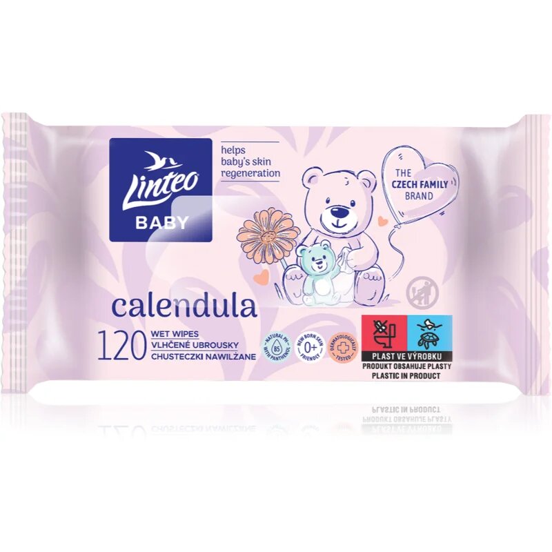 Linteo Baby Șervețele umede 120 buc