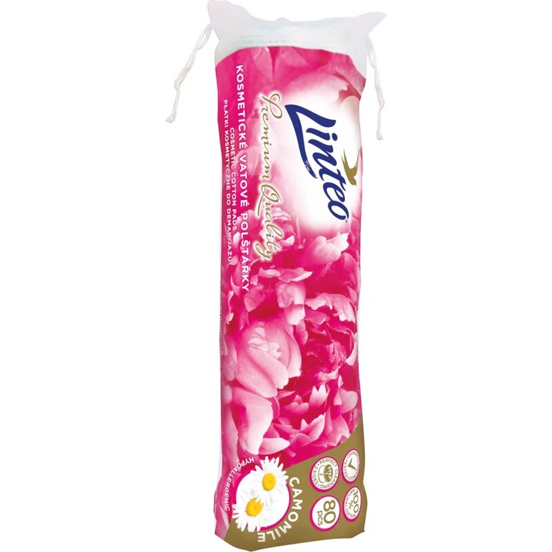 Premium dischete demachiante Camomile 80 buc