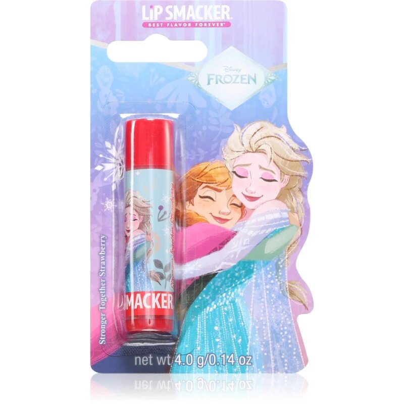 Lip Smacker Disney Frozen Elsa & Anna balsam de buze aroma Stronger Together Strawberry 4 g