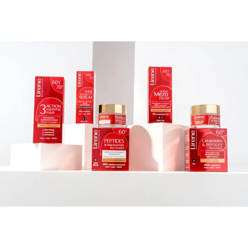 Lirene 3 Action Supreme Mask 60+ masca cu efect de lifting si fermitate pentru ten matur 50 ml