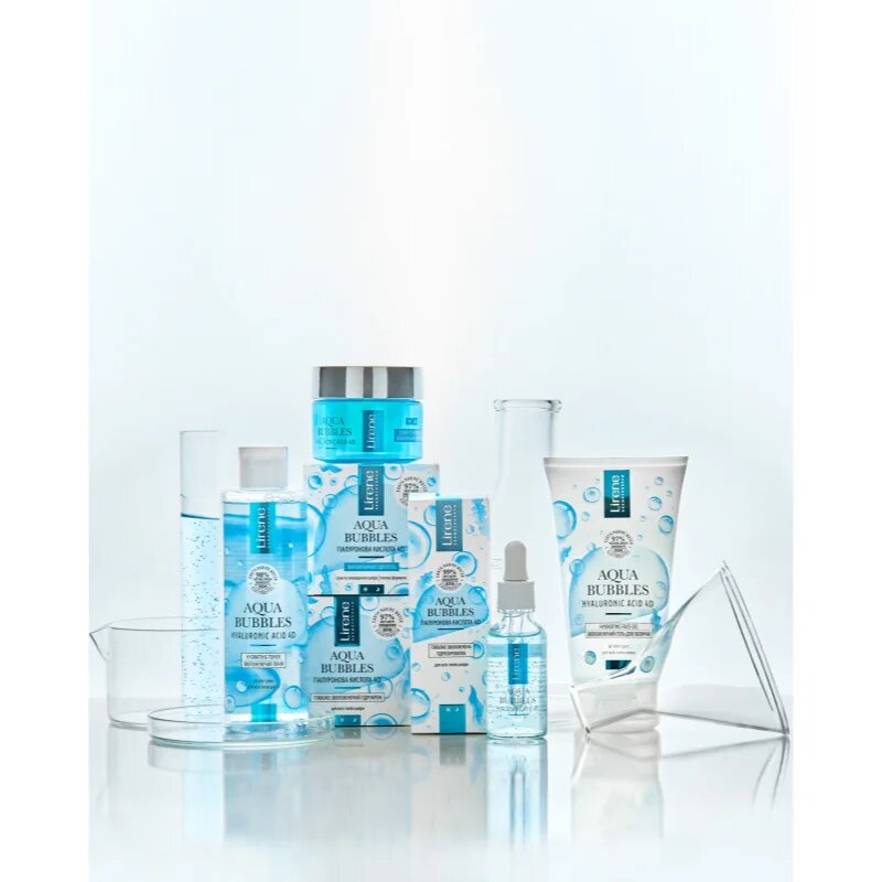 Lirene Aqua Bubbles crema hidratanta pentru curatare 150 ml