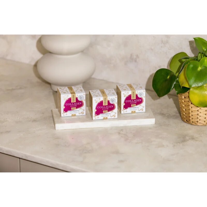 Lirene Collagen Glow 50+ Smoothing crema pentru a consolida conturul feței 50 ml