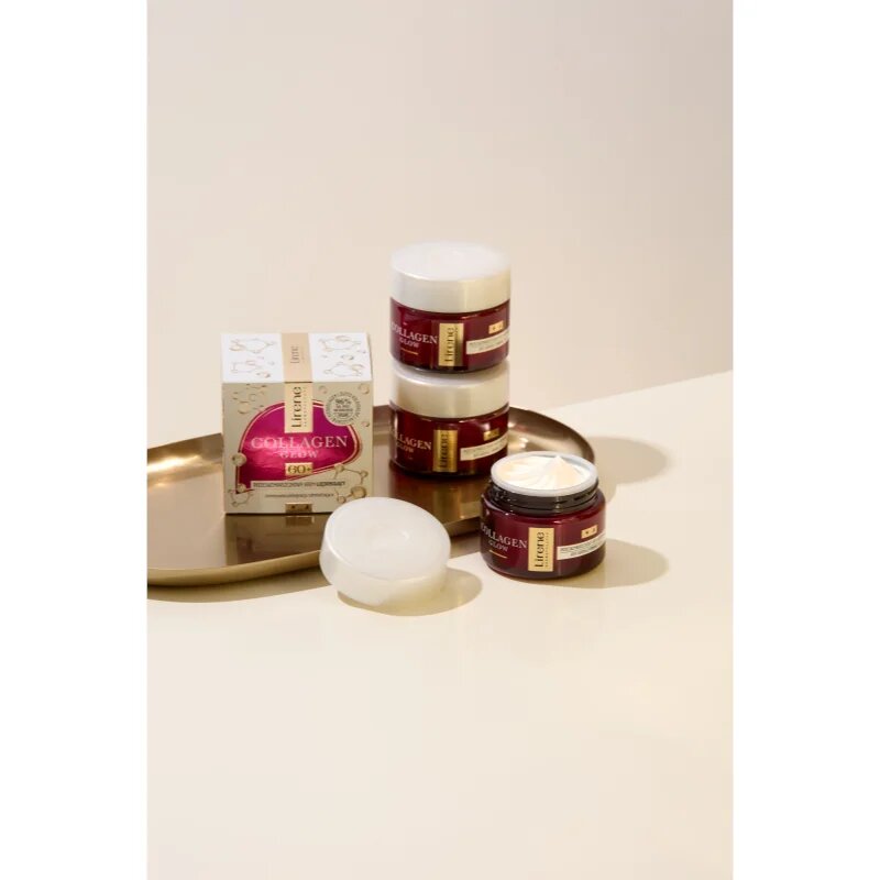 Lirene Collagen Glow 60+ pentru uniformizare si fermitate pentru ten matur 50 ml