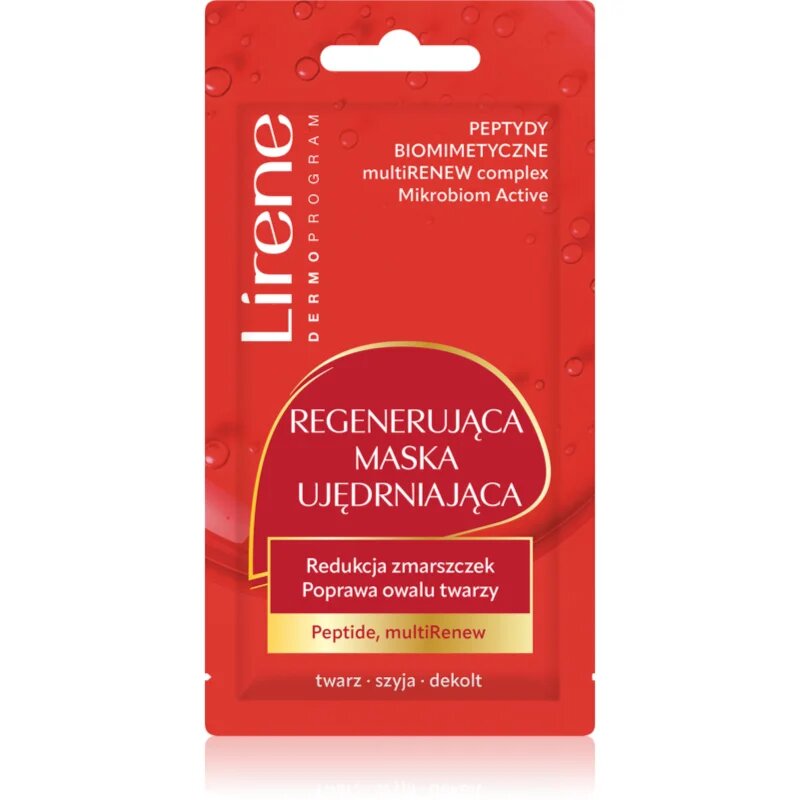 Lirene Face Mask Peptide proRenew masca reparatorie anti-rid 8 ml