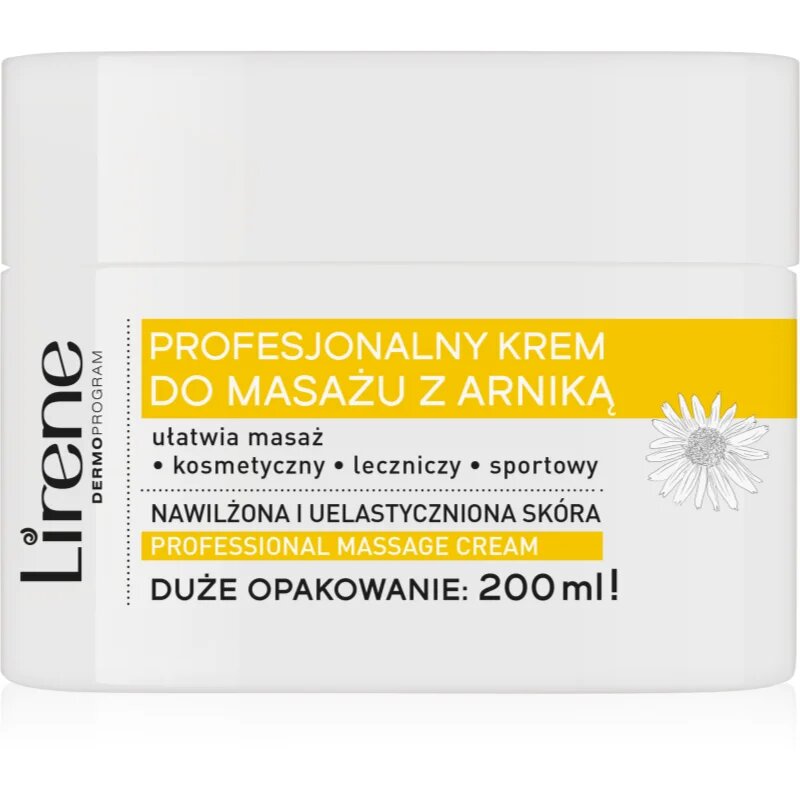 Massage Cream Arnica crema pentru masaj cu efect de hidratare 200 ml