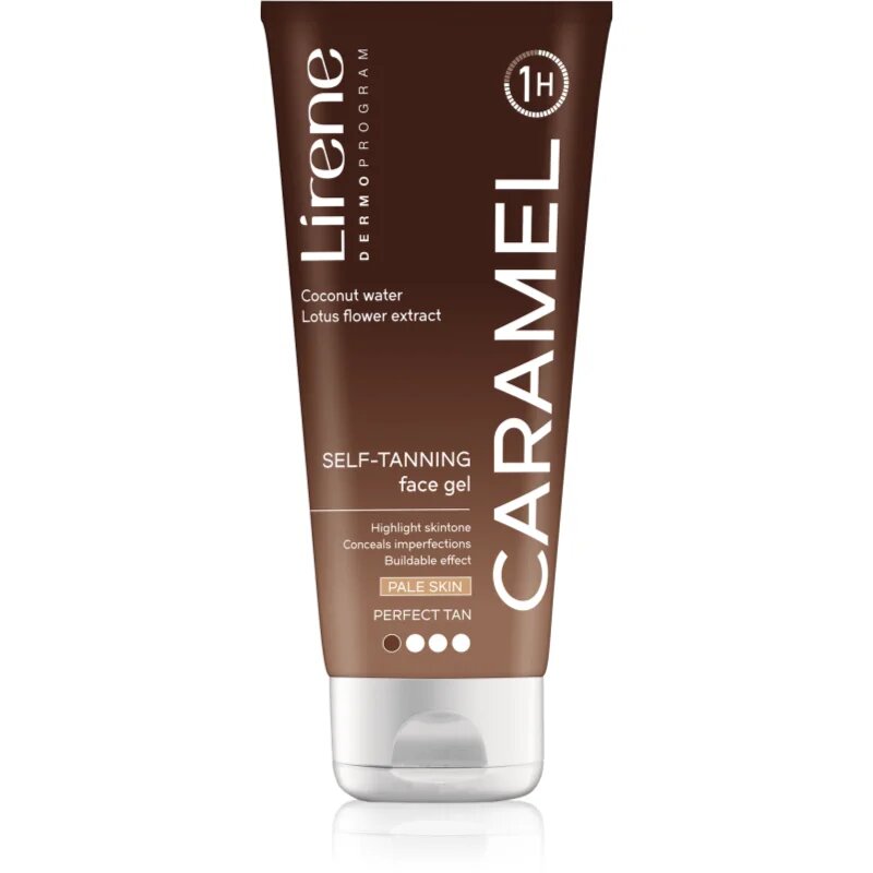Lirene Perfect Tan gel autobronzant faciale 75 ml
