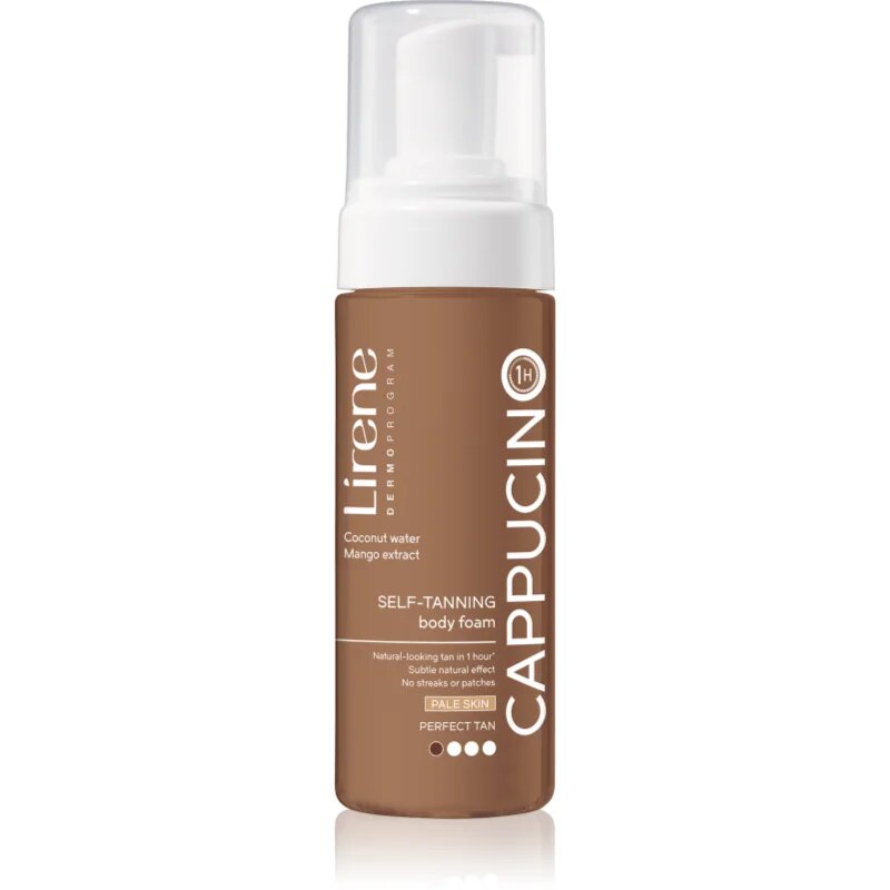 Lirene Perfect Tan mousse pentru bronz pentru piele deschisa 150 ml