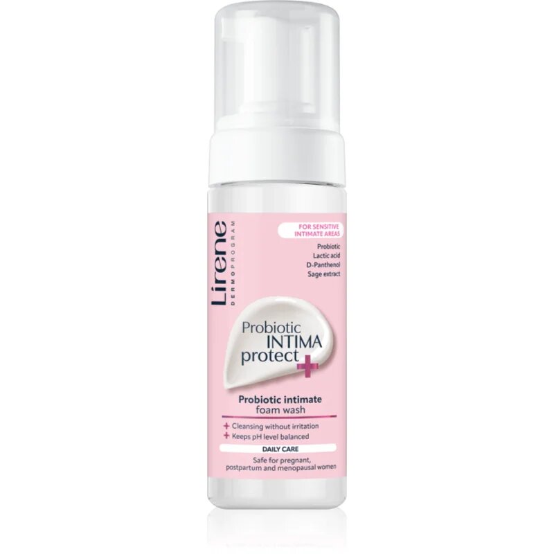 Probiotic Intima Protect spuma de curatat pentru igiena intima 150 ml