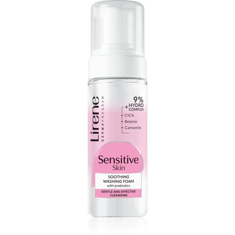 Lirene Sensitive skin spumă micelară calmantă pentru piele sensibilă 150 ml