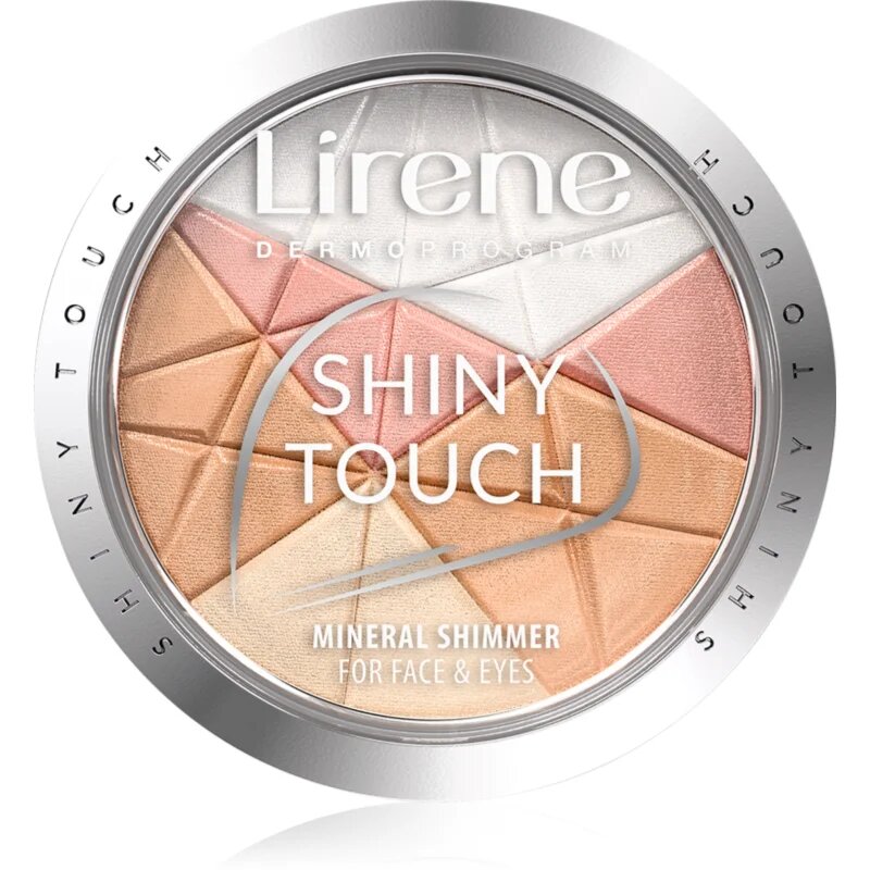 Lirene Shiny Touch pudra pentru luminozitate pentru față și ochi 9 g