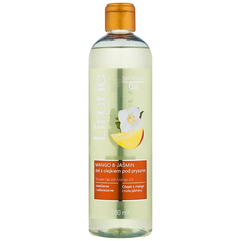 Lirene Shower Oil Mango and Jasmine ulei de dus cu efect de hidratare 400 ml