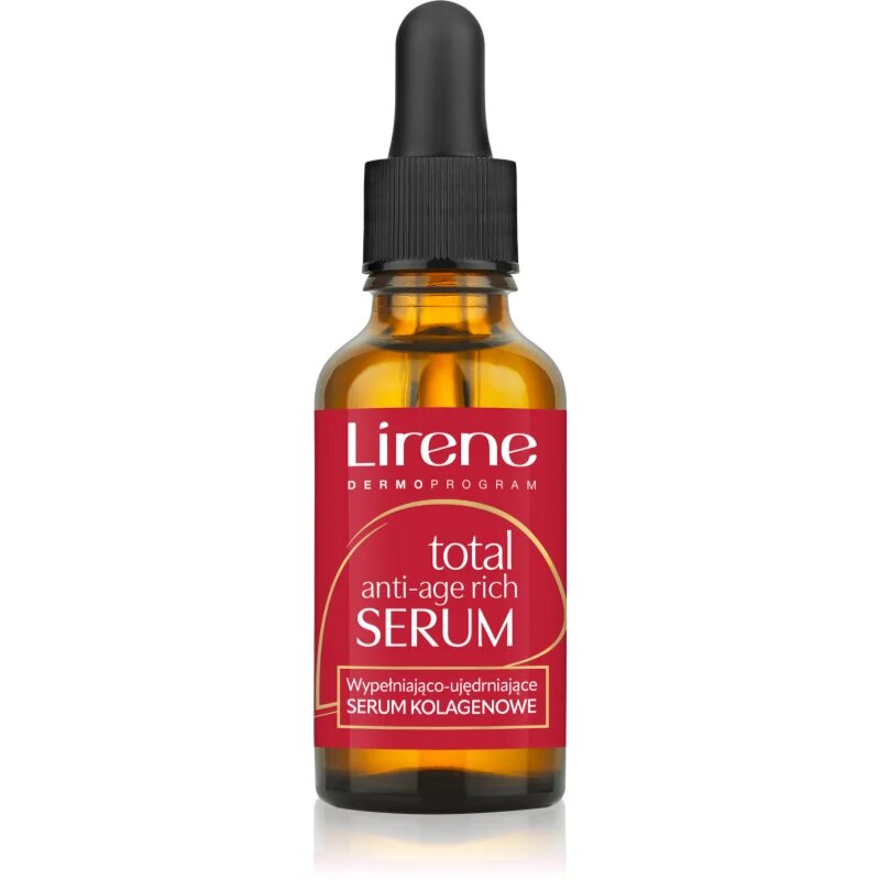 Lirene Total Anti-Age Rich Serum 60+ ser pentru fermitate împotriva ridurilor 30 ml