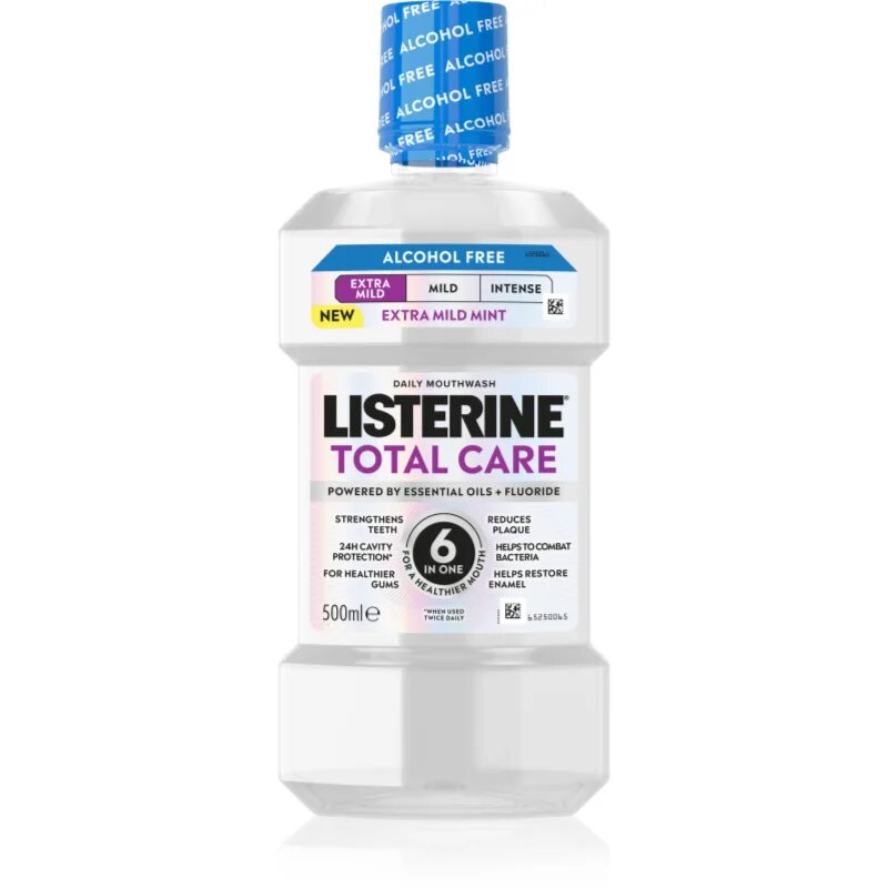 Listerine Total Care Extra Mild apă de gură fară alcool 500 ml