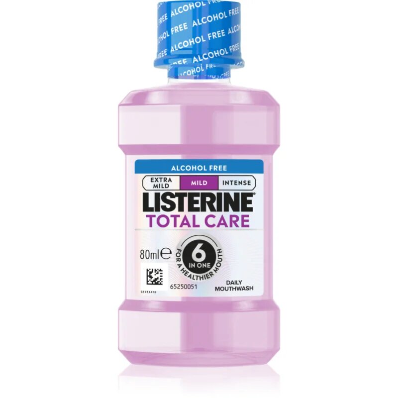 Listerine Total Care Mild apă de gură fară alcool 80 ml