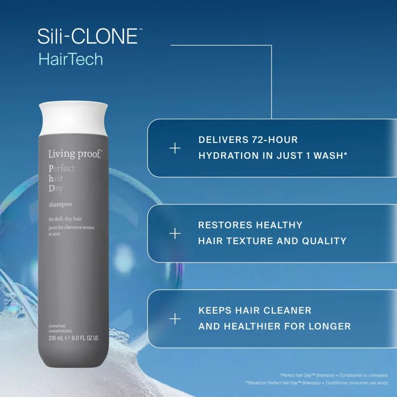 Living Proof Perfect Hair Day Shampoo sampon hidratant pentru toate tipurile de păr 710 ml