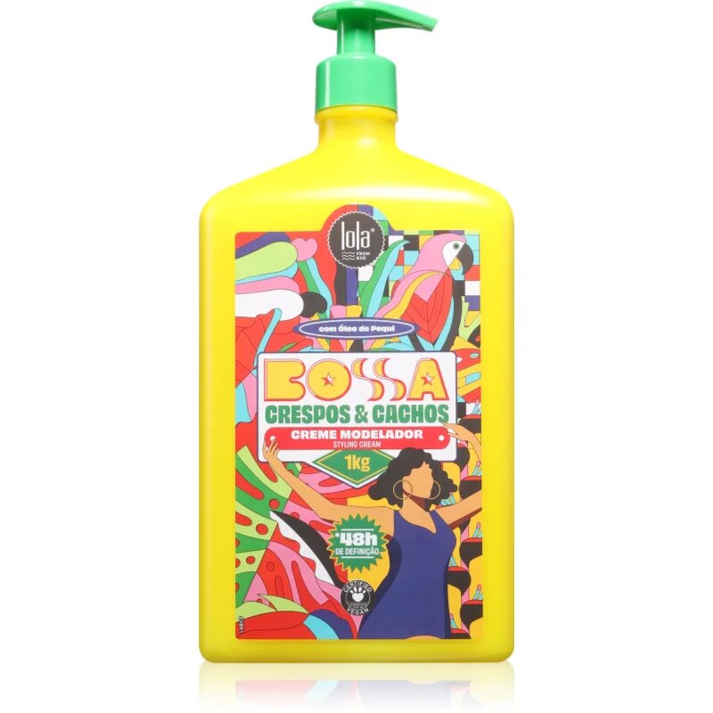 Lola Cosmetics Bossa crema styling pentru păr creț 1000 g