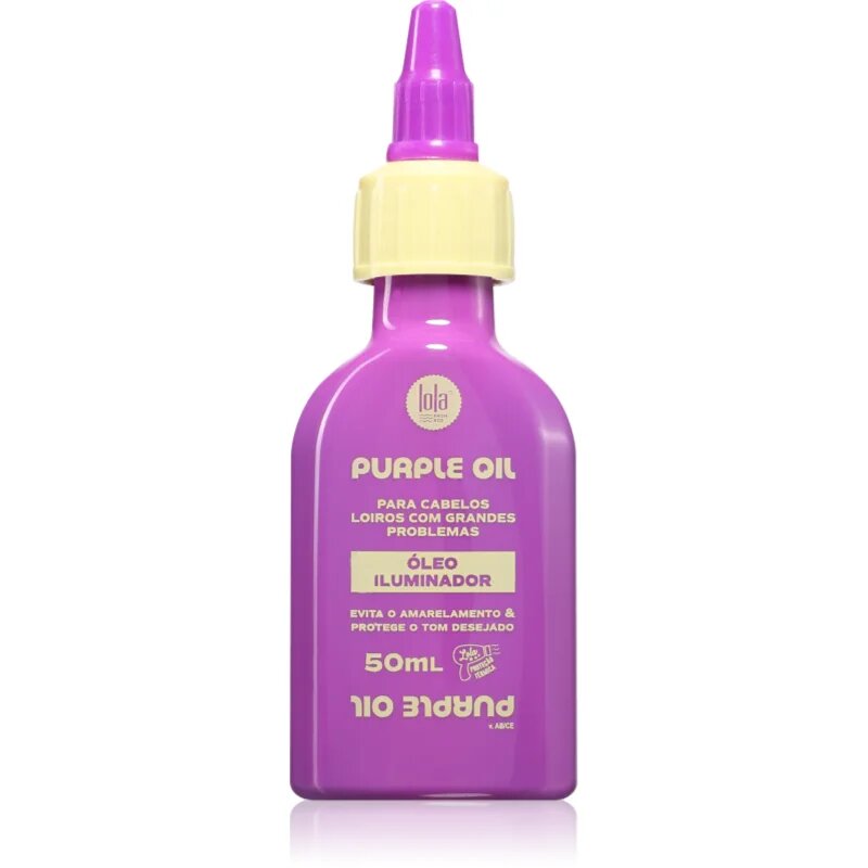 Lola Cosmetics Purple Oli ulei pentru par blond 50 ml