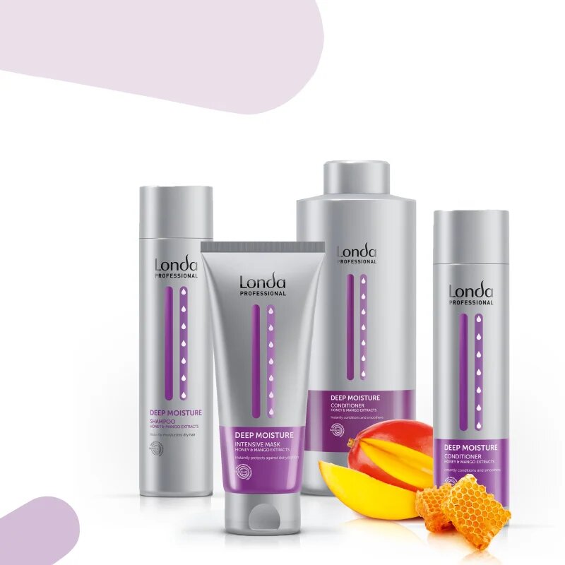 Londa Professional Deep Moisture Set set pentru par uscat 3 buc