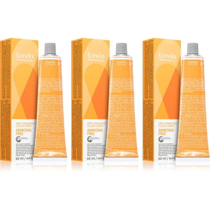 Londa Professional Demi-Permanent Color Demi-Permanent Color Creme vopsea de păr demipermanentă ambalaj economic culoare 4/71