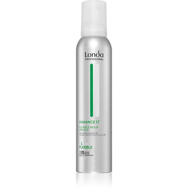 Londa Professional Enhance it Flexible Hold Mousse spumă de păr pentru volum 200 ml