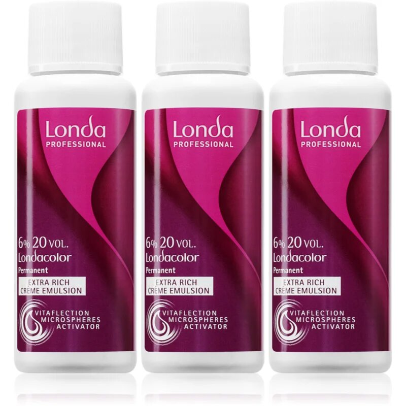 Londa Professional Londacolor lotiune activa 6 % Vol.20