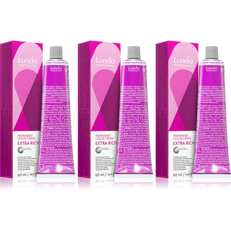 Londa Professional Permanent Color Extra Rich culoare par ambalaj economic culoare 8/44