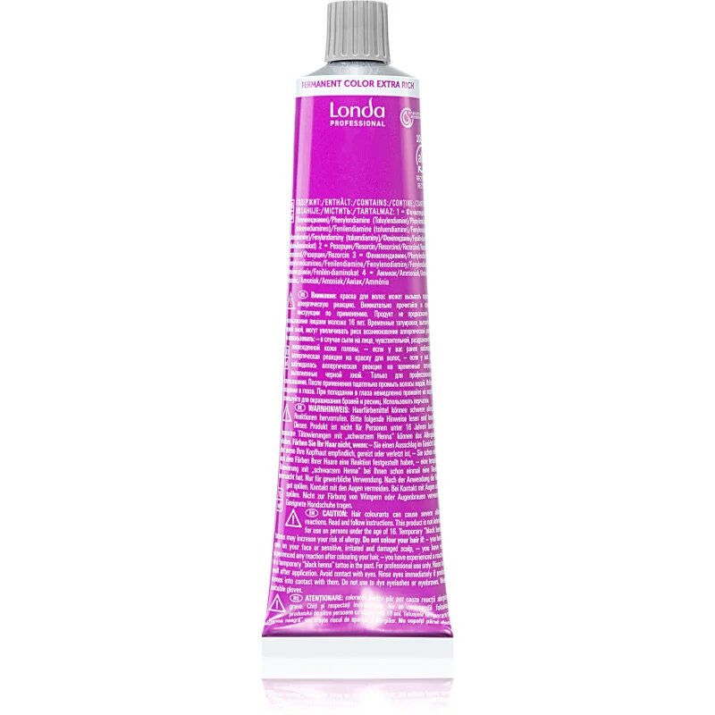 Londa Professional Permanent Color Extra Rich Culoare permanenta pentru par 8/81 60 ml