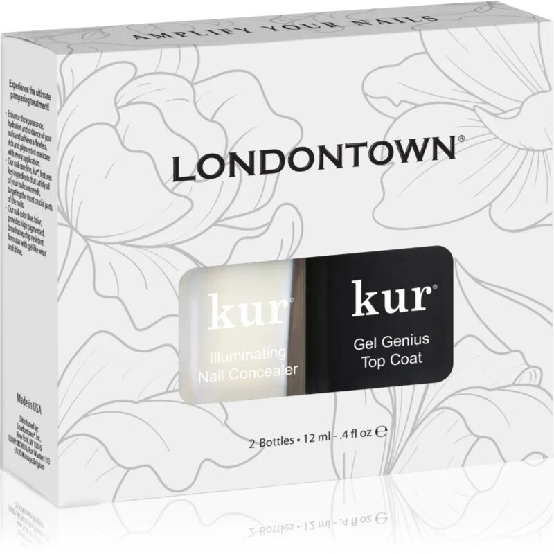 LONDONTOWN Conceal + Go Duo set de lacuri de unghii