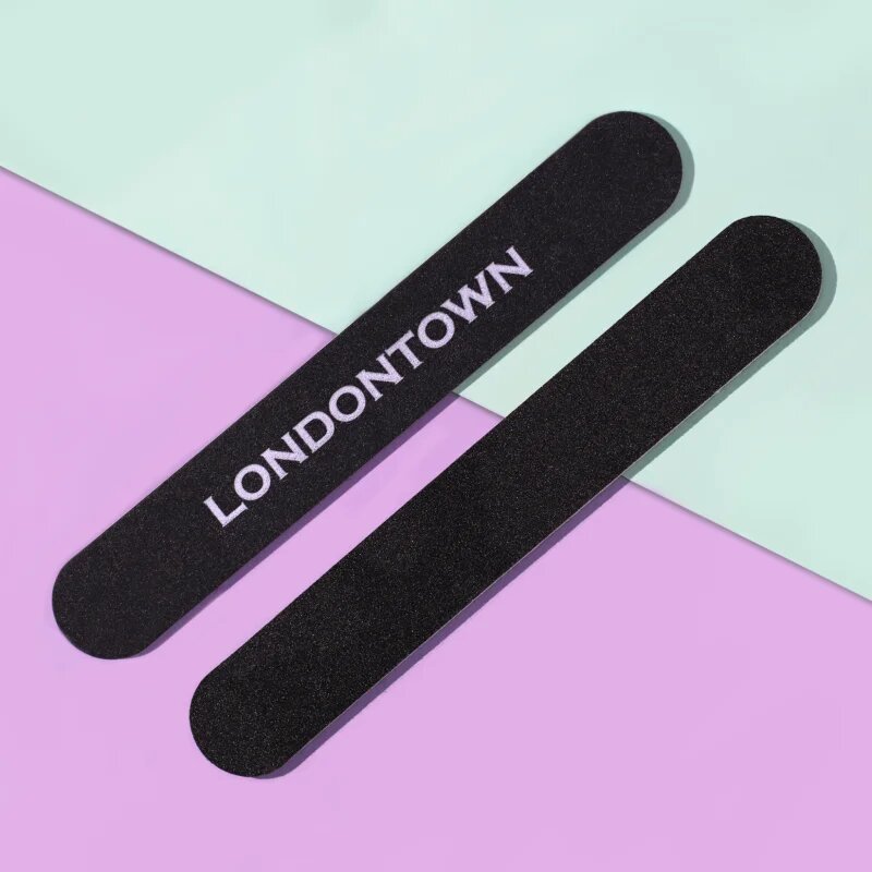 LONDONTOWN Emery Board pila de unghii pentru pedichiura 1 buc