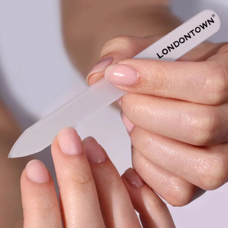 LONDONTOWN Glass Nail File pila de unghii din sticla 1 buc