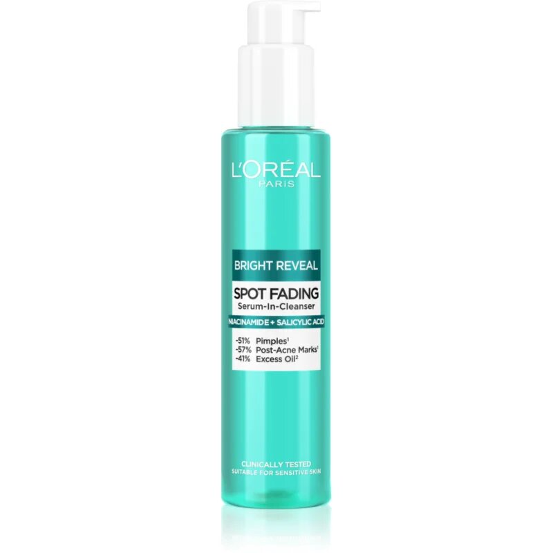 L’Oréal Paris Bright Reveal gel de curățare impotriva petelor 150 ml