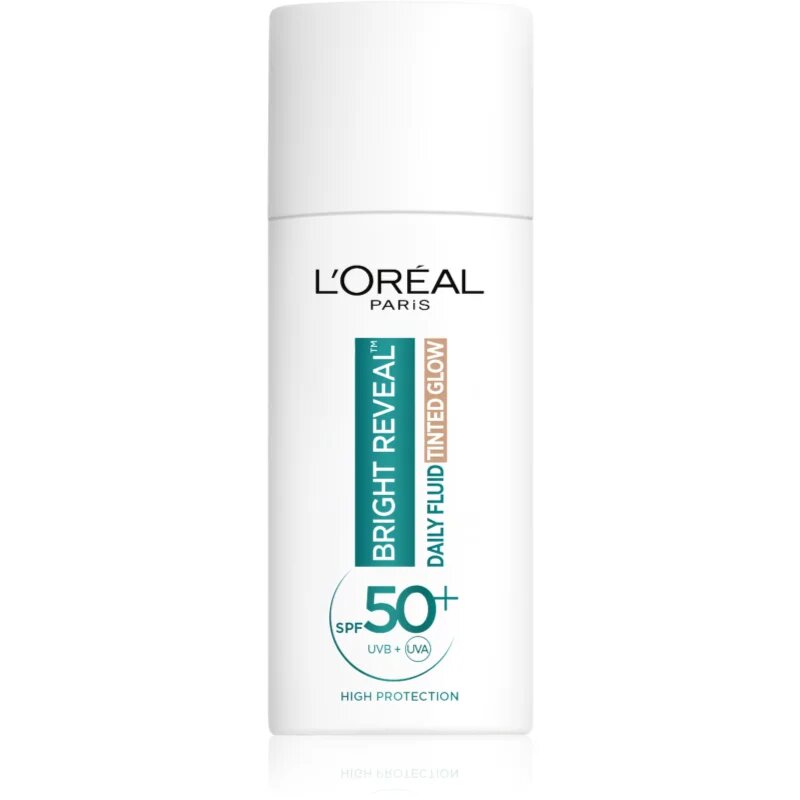 L’Oréal Paris Bright Reveal tonic fluid iluminator impotriva petelor intunecate SPF 50+ Light 50 ml