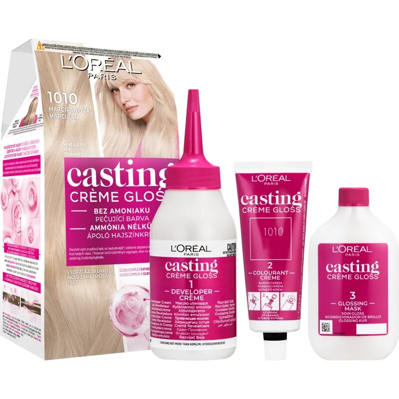 L’Oréal Paris Casting Creme Gloss culoare par culoare 1010 Marzipan 1 buc