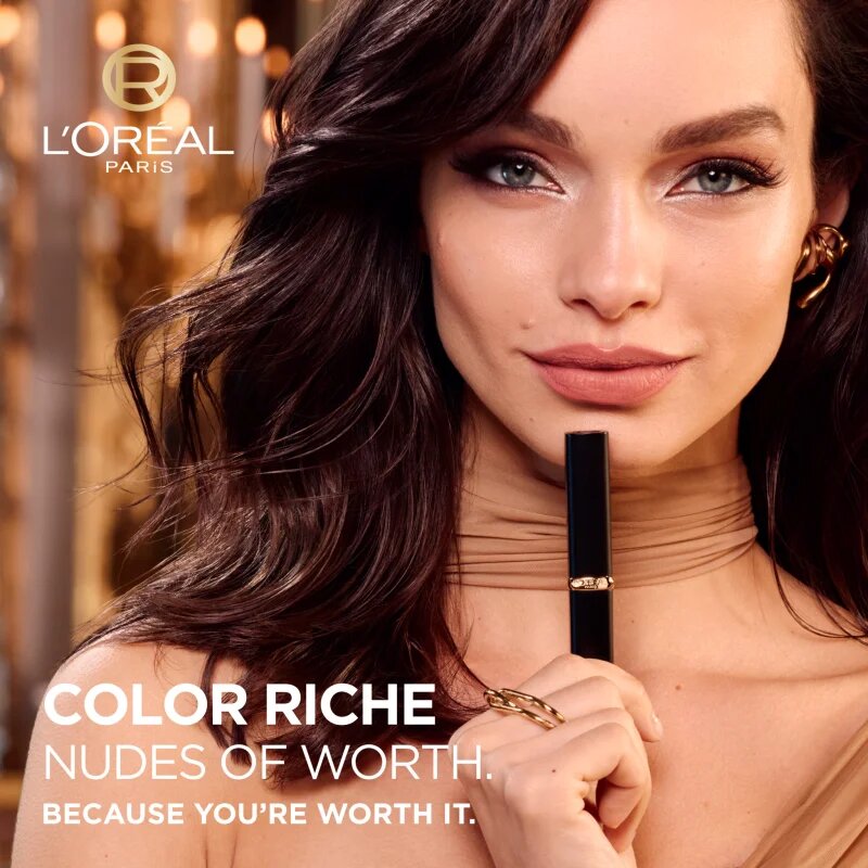 L’Oréal Paris Color Riche Intense Volume Matte ruj cu persistență îndelungată cu efect mat 570 WORTH IT INTENSE 1 buc