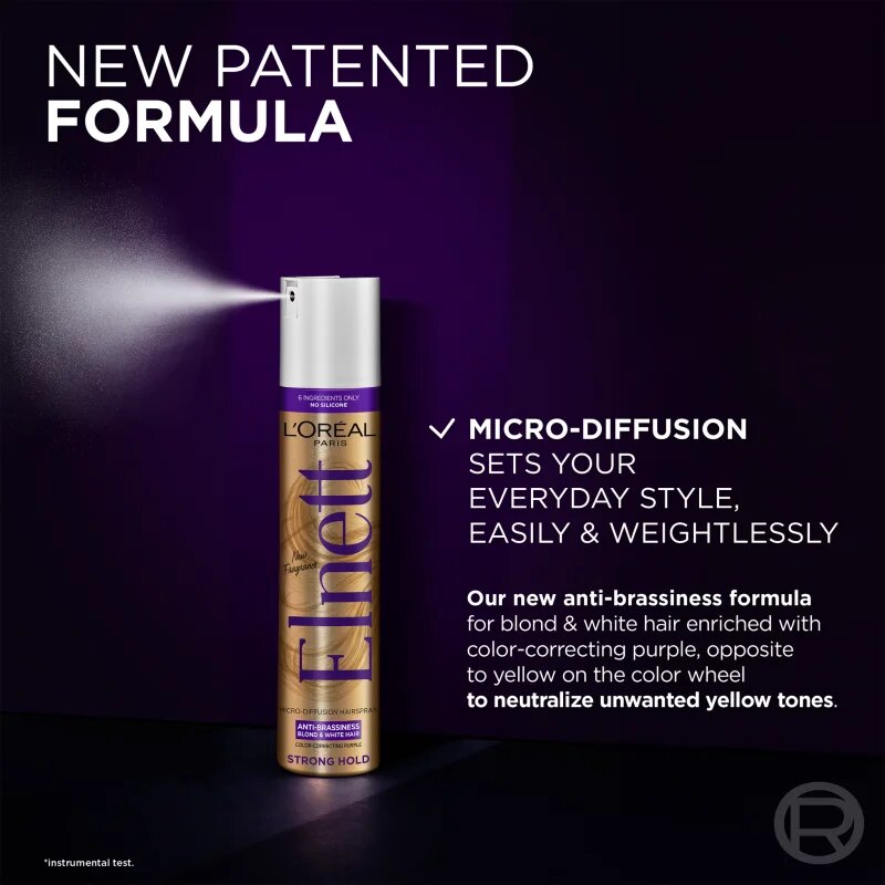 L’Oréal Paris Elnett fixativ pentru par blond 300 ml