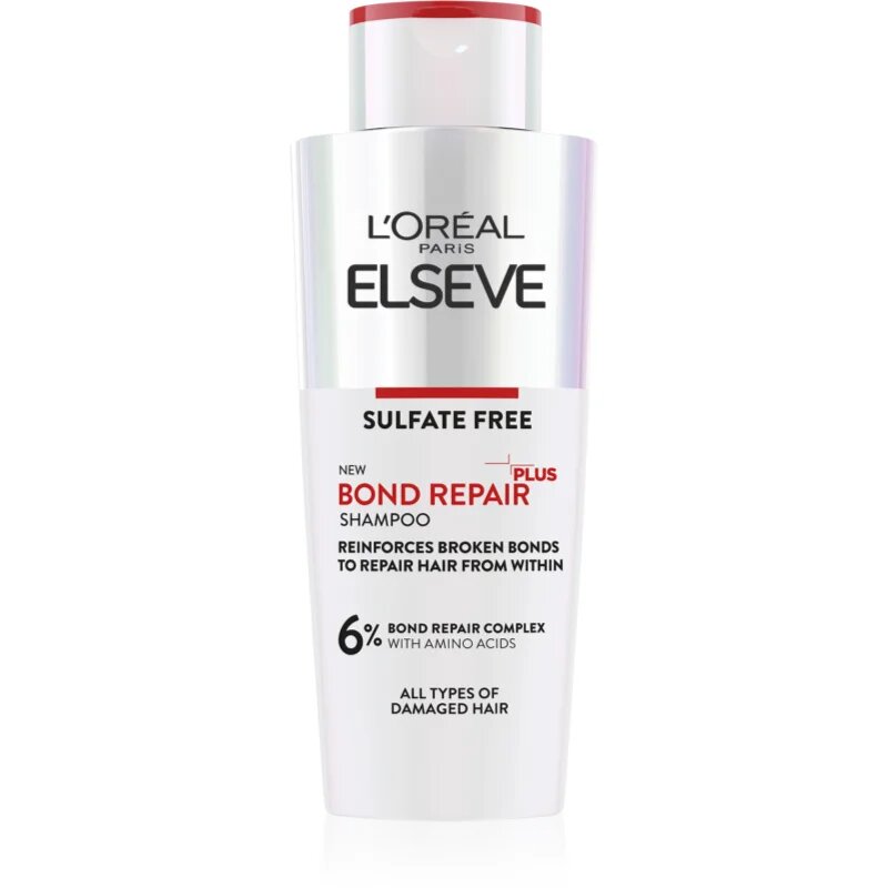 L’Oréal Paris Elseve Bond Repair sampon pentru regenerare pentru par deteriorat 200 ml