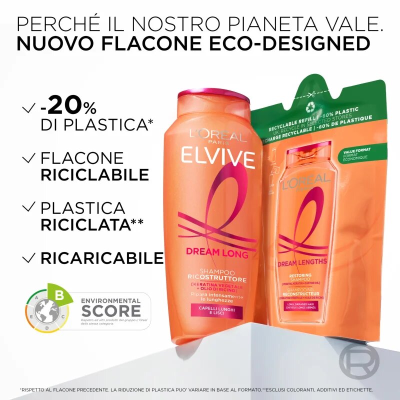L’Oréal Paris Elseve Dream Long șampon pentru păr lung 700 ml