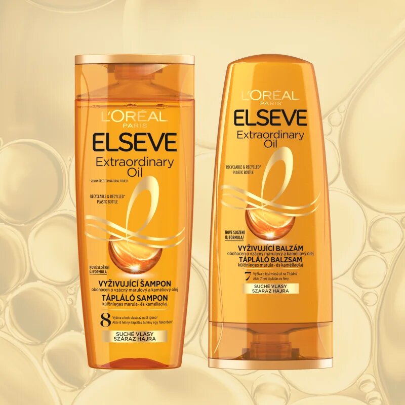 L’Oréal Paris Elseve Extraordinary Oil balsam pentru par uscat 200 ml