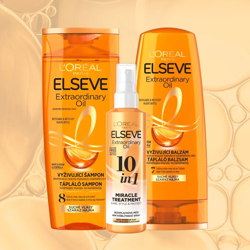 L’Oréal Paris Elseve Extraordinary Oil ingrijire leave-in pentru par uscat si indisciplinat 150 ml