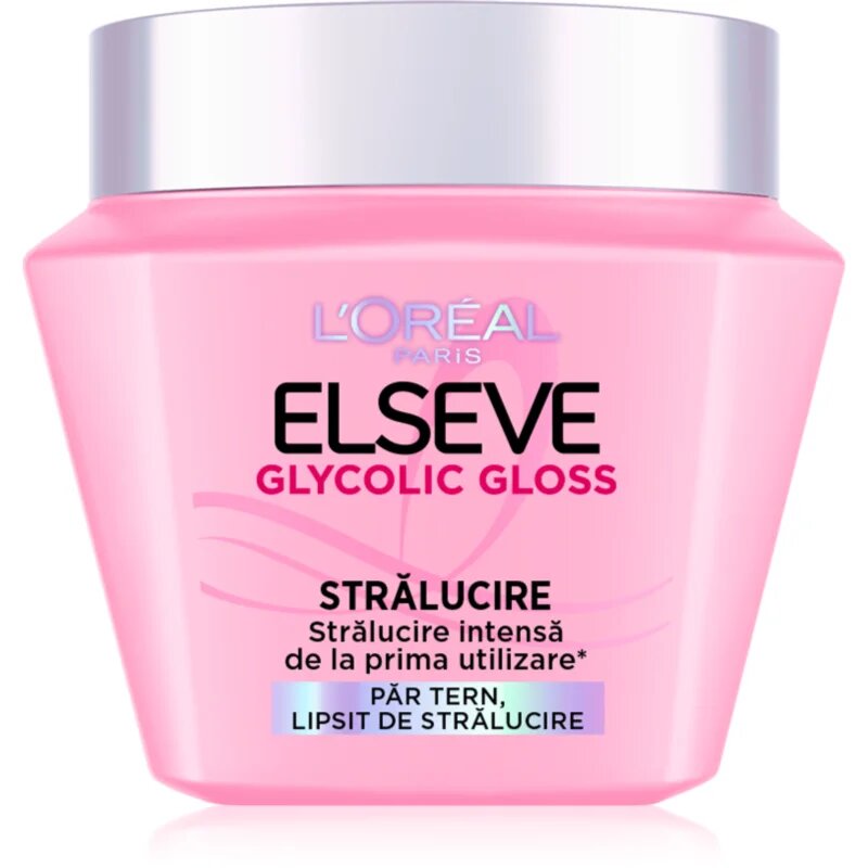 L’Oréal Paris Elseve Glycolic Gloss Masca de par pentru o stralucire puternica 300 ml