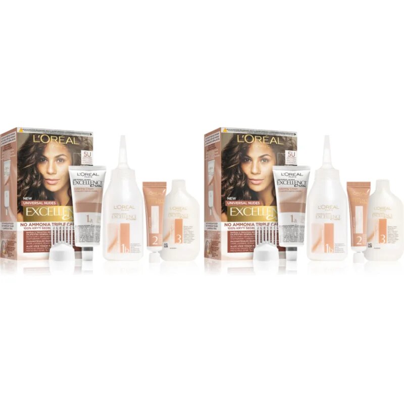 L’Oréal Paris Excellence Universal Nudes set culoare 5U