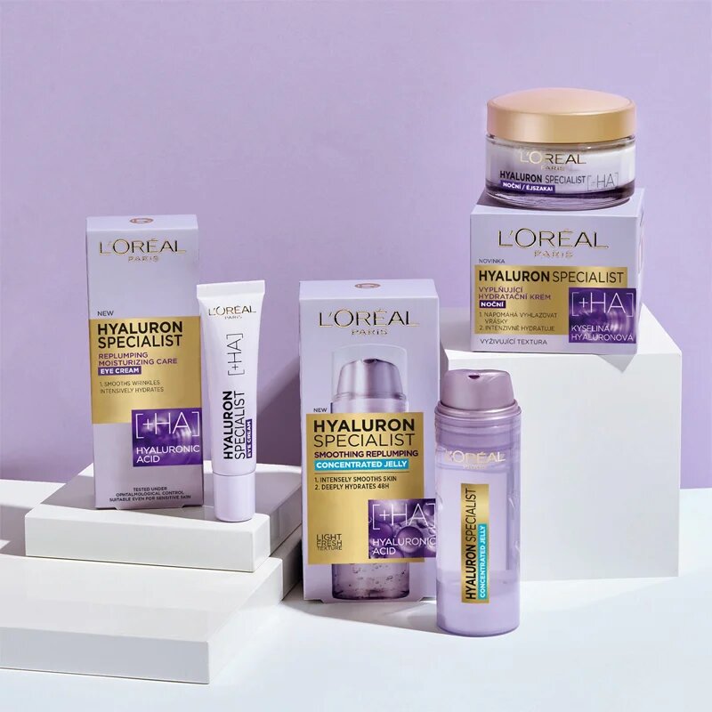 L’Oréal Paris Hyaluron Specialist crema de completare pentru noapte. 50 ml