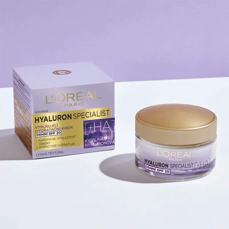 L’Oréal Paris Hyaluron Specialist crema hidratanta pentru umplere SPF 20 50 ml