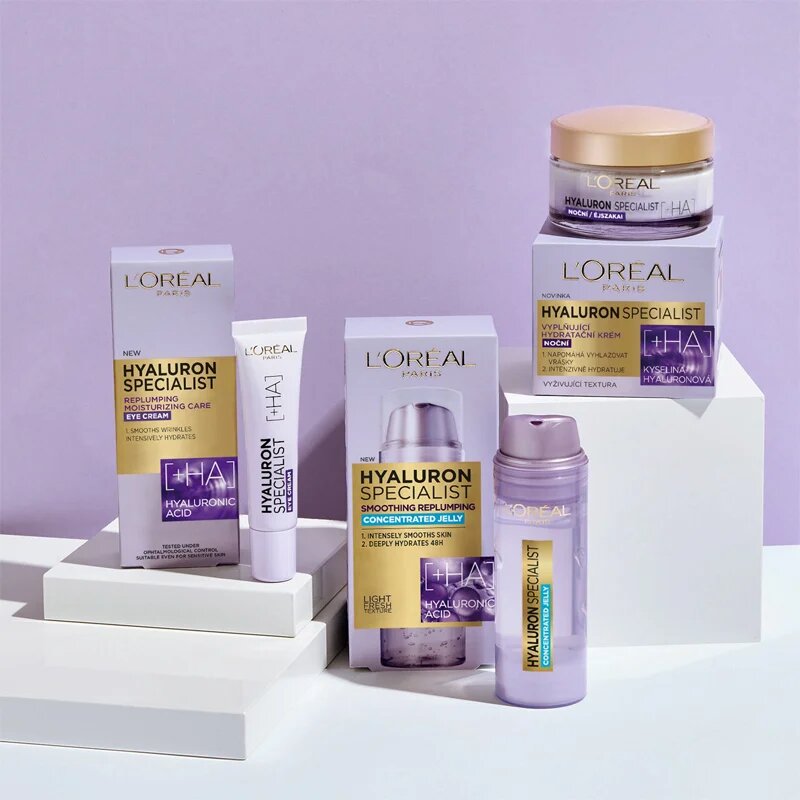 L’Oréal Paris Hyaluron Specialist Jelly cremă de zi intensă și hidratantă cu acid hialuronic 50 ml