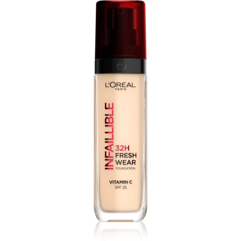 L’Oréal Paris Infaillible 32H Fresh Wear fard lichid de lunga durata culoare 15 Neutral 30 ml