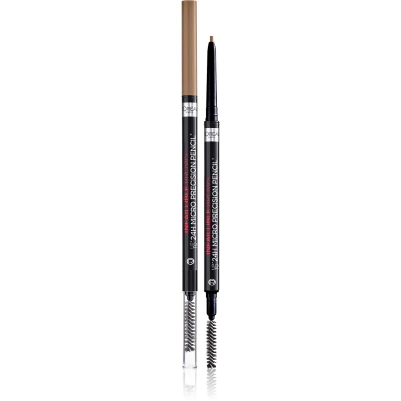 L’Oréal Paris Infaillible Brows creion pentru sprancene culoare 7.0 Blonde 12 g