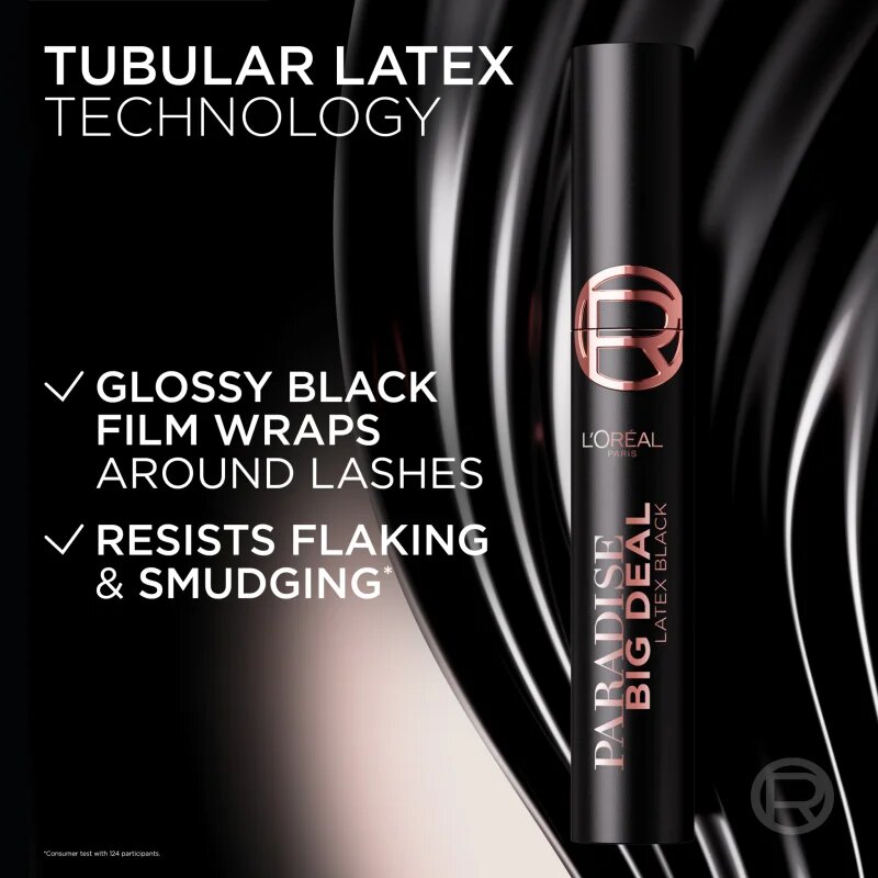L’Oréal Paris Lash Paradise Big Deal Mascara pentru volum si lungire culoare Latex Black 9.9 ml