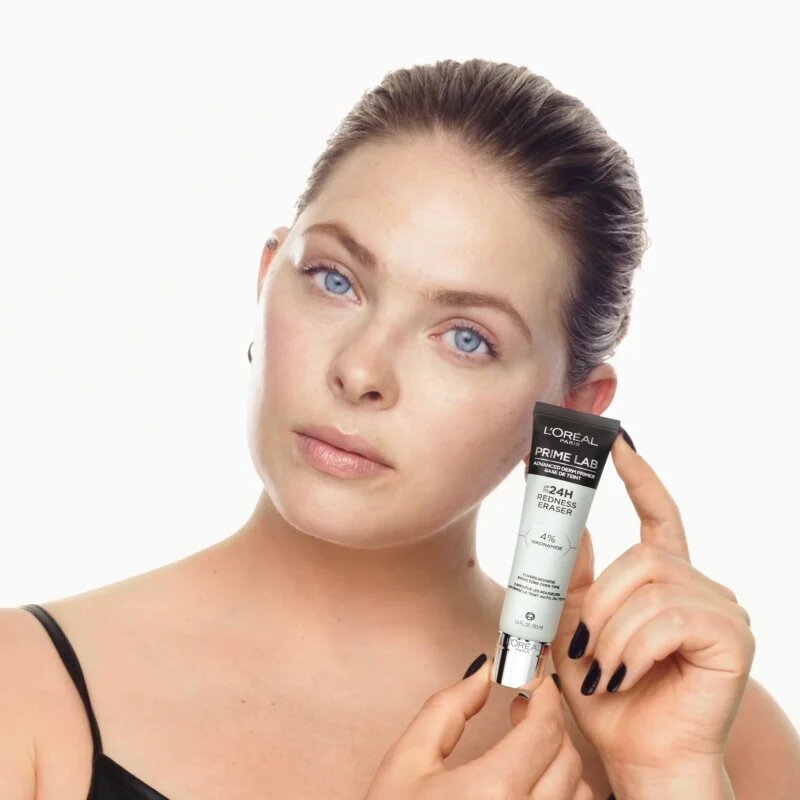 L’Oréal Paris Prime Lab 24H Redness Eraser bază de machiaj împotriva înroșirii 30 ml