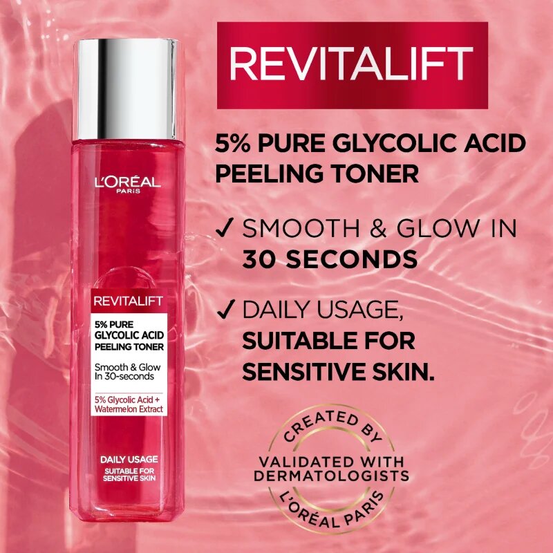L’Oréal Paris Revitalift Classic loțiune tonică exfoliantă 180 ml