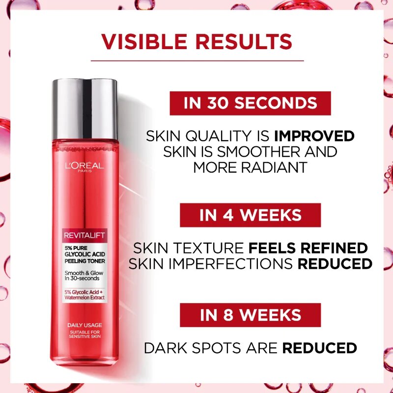 L’Oréal Paris Revitalift Classic loțiune tonică exfoliantă 180 ml